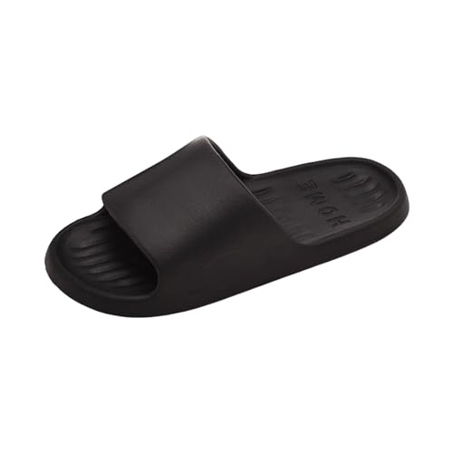 Womens Slides Size 8 Black Women Slides Size 9 Wide Thin Slip On Slippers For Women Wide - bellbottoms