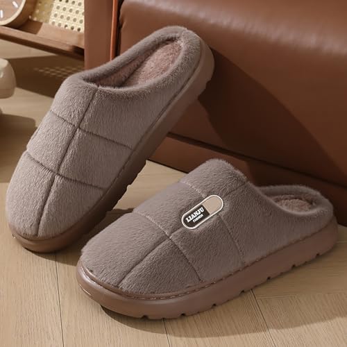 Slippers for Women Fuzzy Memory Foam Fluffy Winter Slippers Warm Plush Soft Comfortable Indoor Womens Slippers - bellbottoms