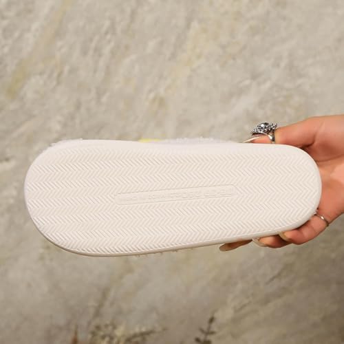 Slippers for Women Fuzzy Memory Foam Comfortable Winter Slippers Anti Slip Indoor Cute Trendy Warm Womens Slippers - bellbottoms