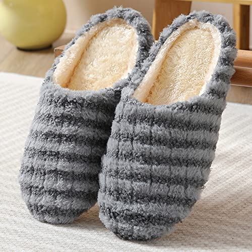 Slippers for Women Warm Knit Comfy Fleece Lined Women Slippers Memory Foam Indoor Home Trendy Winter Slippers - bellbottoms