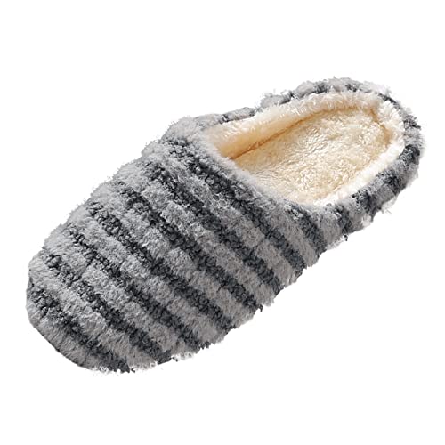 Slippers for Women Warm Knit Comfy Fleece Lined Women Slippers Memory Foam Indoor Home Trendy Winter Slippers - bellbottoms
