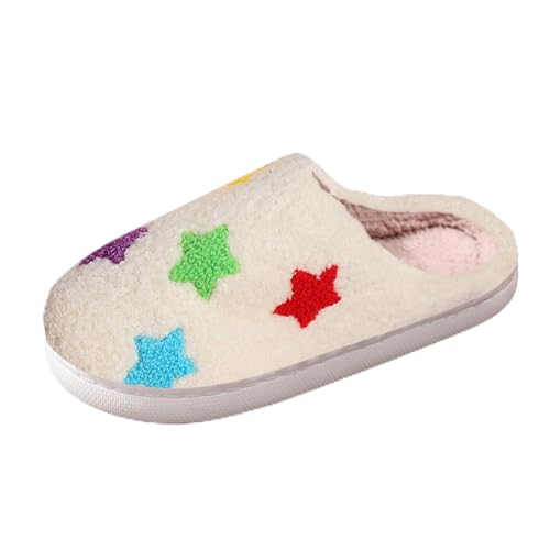 Slippers for Women Fuzzy Memory Foam Comfortable Winter Slippers Anti Slip Indoor Cute Trendy Warm Womens Slippers - bellbottoms