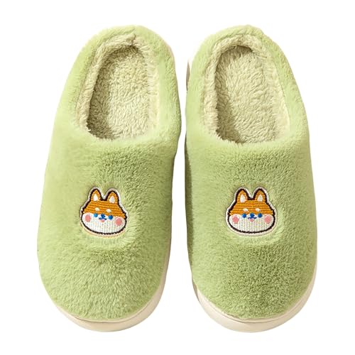 Slippers for Women Fuzzy Memory Foam Fluffy Winter Slippers Warm Plush Comfortable Indoor Cute Womens Slippers - bellbottoms