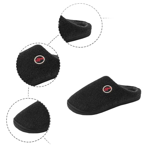 Women's Slippers Couples Men Women Slip On House Winter Round Toe Keep Warm Prints Slippers Shoes - bellbottoms
