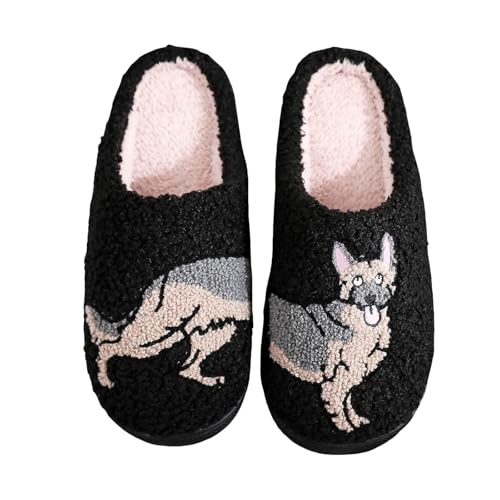 Slippers for Women Fuzzy Memory Foam Fluffy Winter Slippers Cute Soft Warm Plush Indoor Outdoor Womens Slippers - bellbottoms
