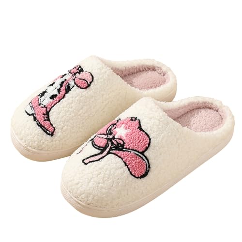 Slippers for Women Fuzzy Memory Foam Fluffy Winter Slippers Comfy Soft Warm Plush Indoor Outdoor Womens Slippers - bellbottoms