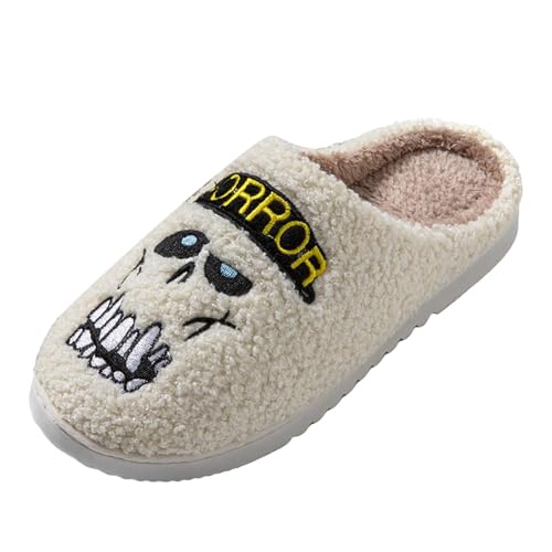 Slippers for Women Fuzzy Memory Foam Fluffy Winter Slippers Cute Monster Plush Warm Halloween Indoor Womens Slippers - bellbottoms