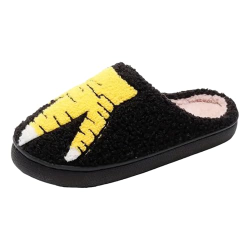 Slippers for Women Fuzzy Memory Foam Fluffy Winter Slippers Warm Plush Comfortable Indoor Trendy Womens Slippers - bellbottoms