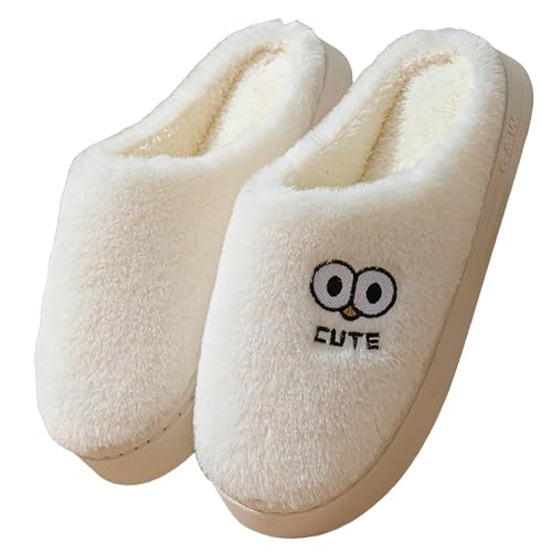 Slippers for Women Fuzzy Memory Foam Comfortable Winter Slippers Platform Indoor Cute Warm Soft Womens Slippers - bellbottoms