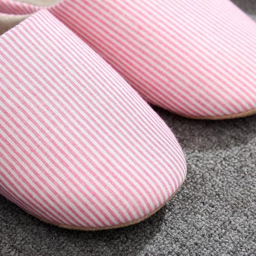 Women's Slippers,Slippers for Women Men Linen Slippers Open Toe House Shoes Summer Sandals for Indoor Outdoor - bellbottoms