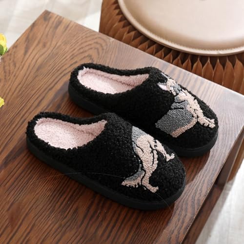 Slippers for Women Fuzzy Memory Foam Fluffy Winter Slippers Cute Soft Warm Plush Indoor Outdoor Womens Slippers - bellbottoms