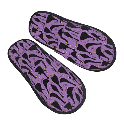 Funny Goose Slippers for Women, Womens Slippers Winter House Shoes, Anti-Skid Slippers - bellbottoms