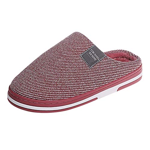 Slippers for Womens Cozy Warm Memory Foam Home Comfortable Cotton House Shoes Anti-Slip Slip-on Bedroom Shoes - bellbottoms