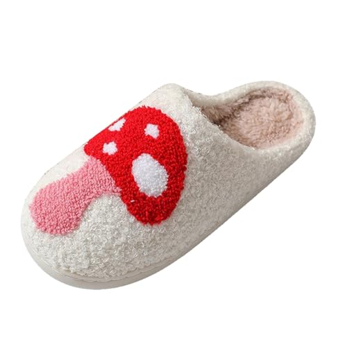 Slippers for Women Memory Foam Fuzzy Comfortable Winter Slippers Slip on Warm Plush Indoor Womens Slippers - bellbottoms
