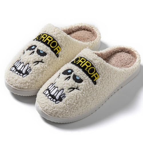 Slippers for Women Fuzzy Memory Foam Fluffy Winter Slippers Cute Monster Plush Warm Halloween Indoor Womens Slippers - bellbottoms