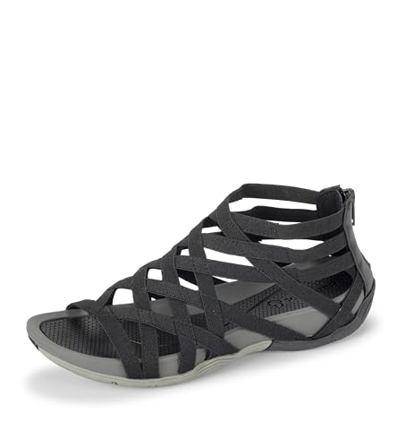 BareTraps SAMINA Women's Sandals & Flip Flops Black Size 10 M (BT28690) - bellbottoms