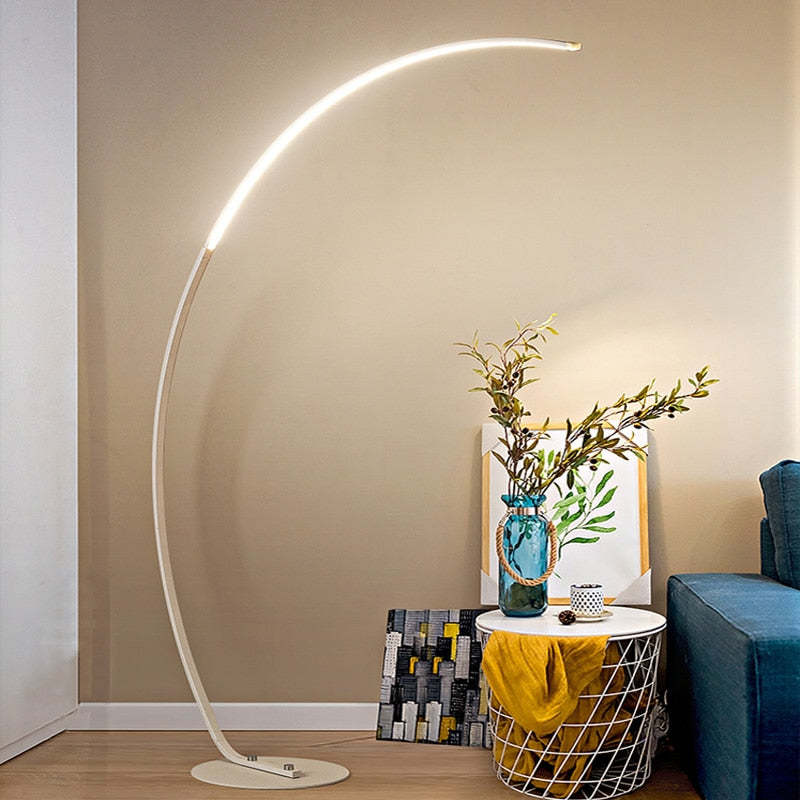 Edge Modern Arc LED Floor Lamp
