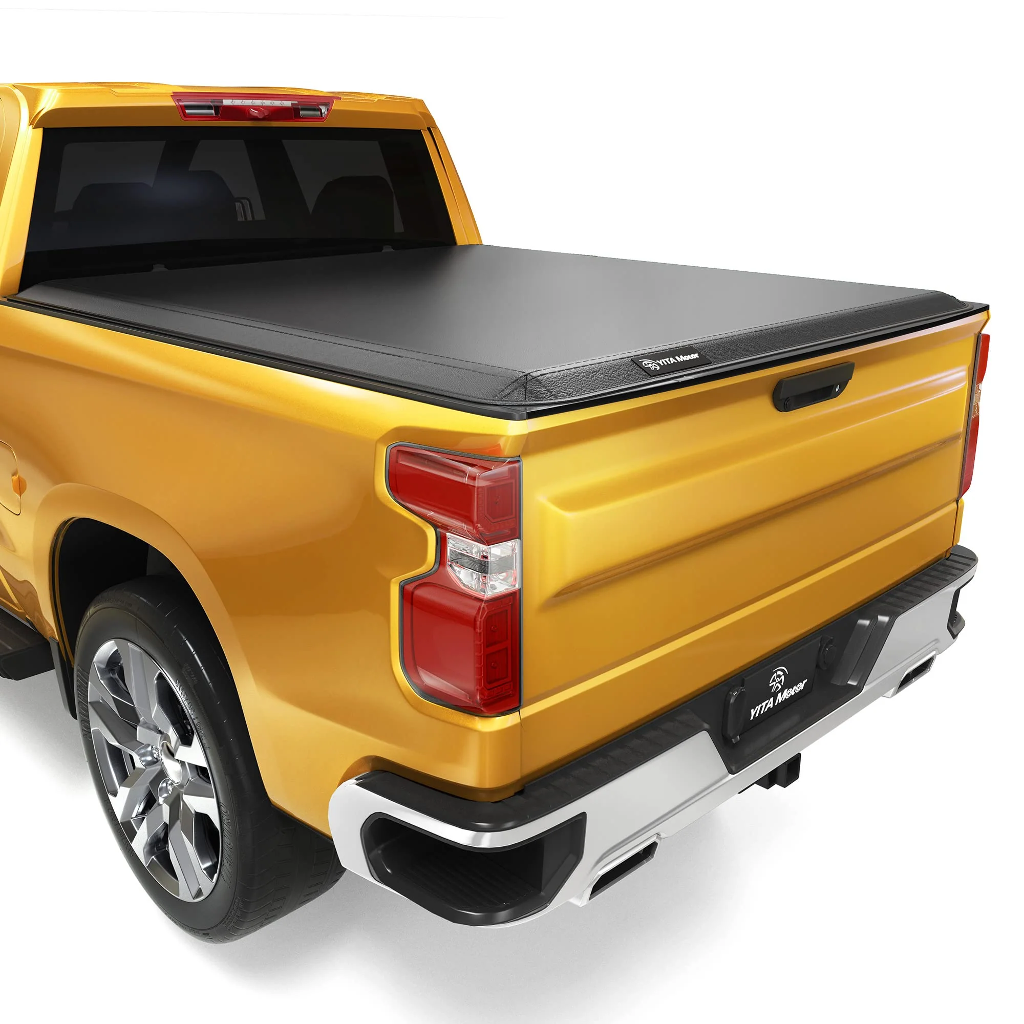 YITAMOTOR Soft Tri-fold Truck Bed Tonneau Cover - Galazeye