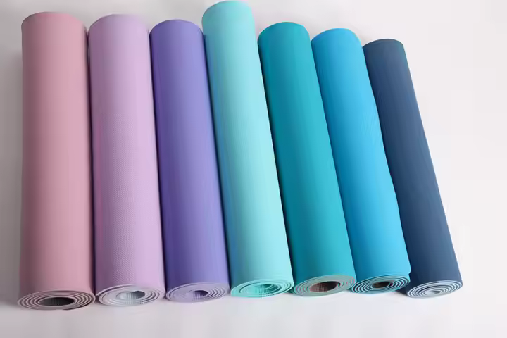 Yoga Mat Starter Kit Set- Include High Density Anti-Tear Exercise Yoga Mat With Carrying Strap 2 Yoga Blocks Yoga Wheel