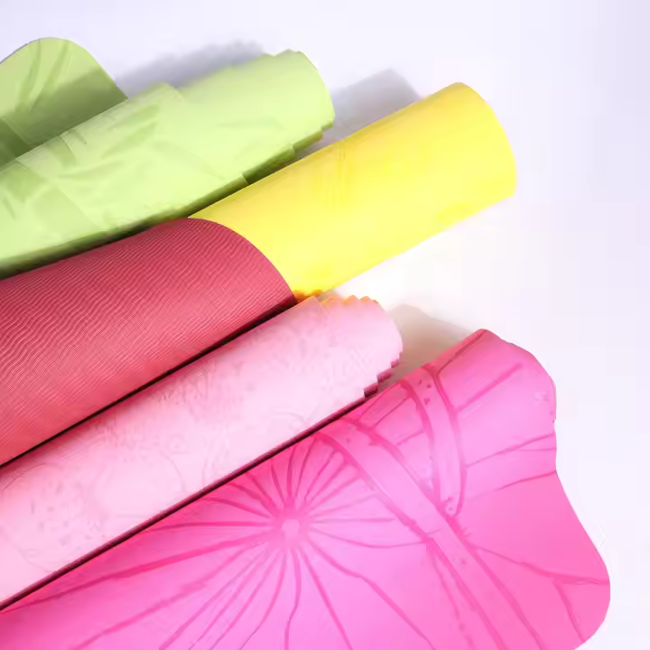 Yoga Mat Starter Kit Set- Include High Density Anti-Tear Exercise Yoga Mat With Carrying Strap 2 Yoga Blocks Yoga Wheel