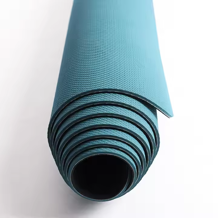 Premium Tpe Rubber Yoga Mat 6mm Eco-Friendly Pro Exercise Mat Non-Slip Anti-Tear Fitness Mat