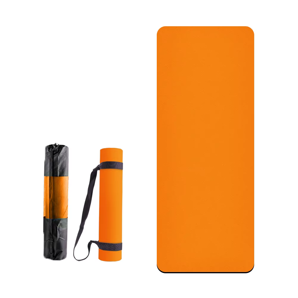 Yoga Mat Starter Kit Set- Include High Density Anti-Tear Exercise Yoga Mat With Carrying Strap 2 Yoga Blocks Yoga Wheel