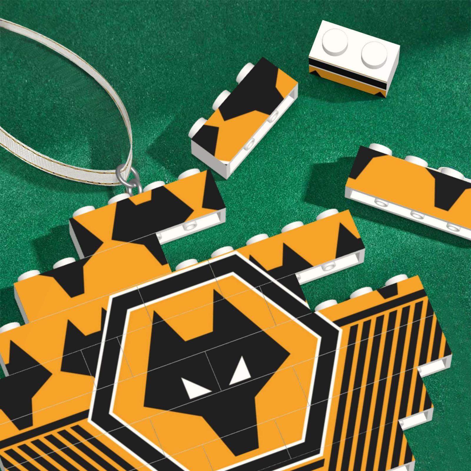 Wanderer Building Block Puzzle Ornament BBP2201 - Soccerfana