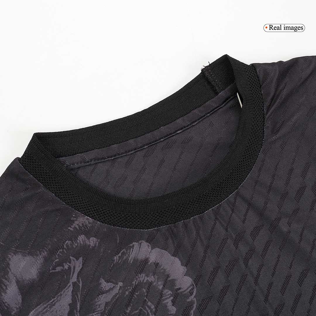 Real Madrid Y-3 Fourth Jersey Black Player Version 23/24 - Soccerfana