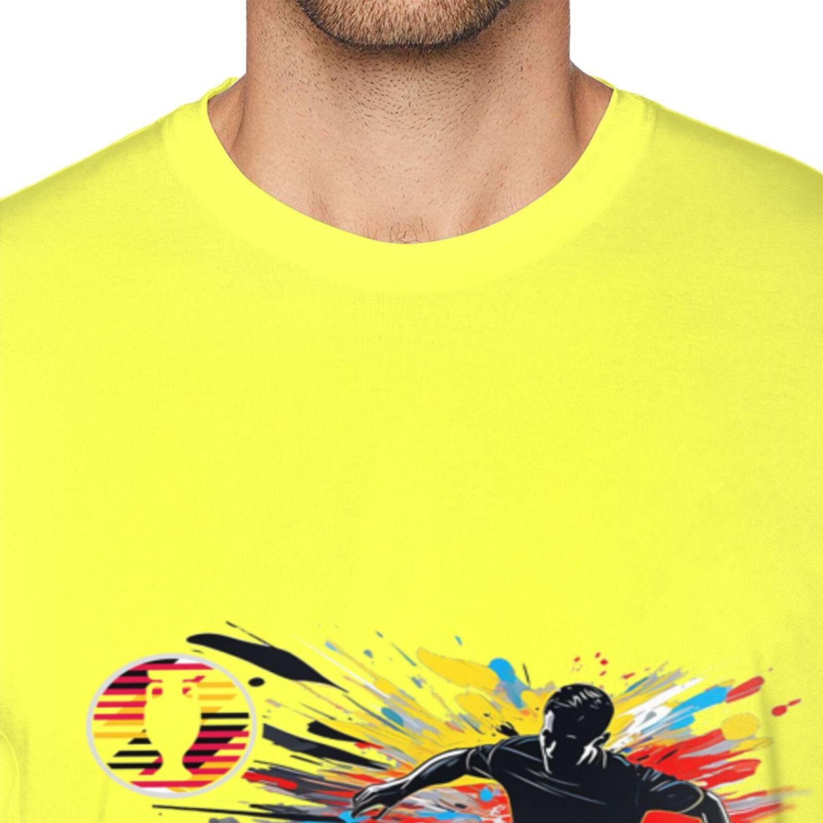 Men's Germany EURO 2024 Basic Short Sleeve T-Shirt BST1748 - Soccerfana