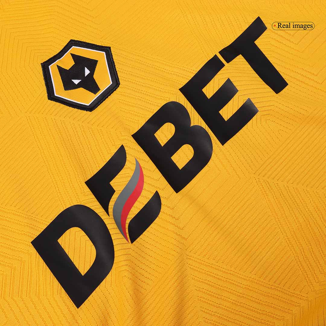 Wolverhampton Wolves Home Jersey 2024/25 - Soccerfana
