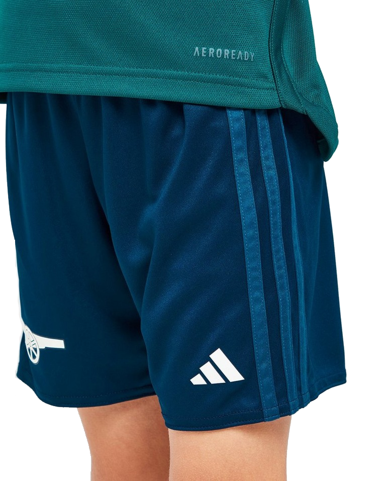 Kid's Arsenal Third Jersey+Shorts 23/24 - Soccerfana