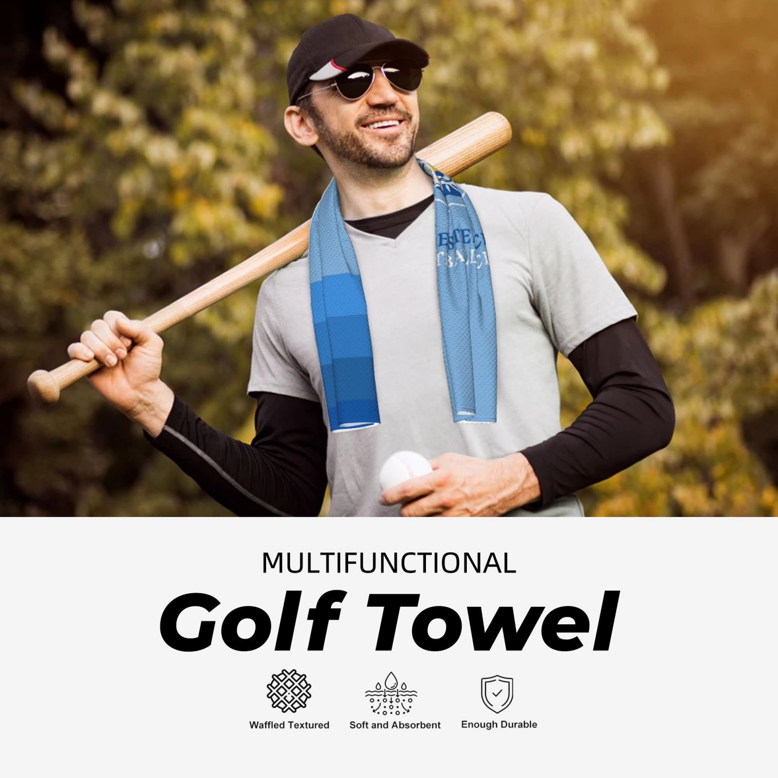 Leicester City Sports Towel CET2126 - Soccerfana