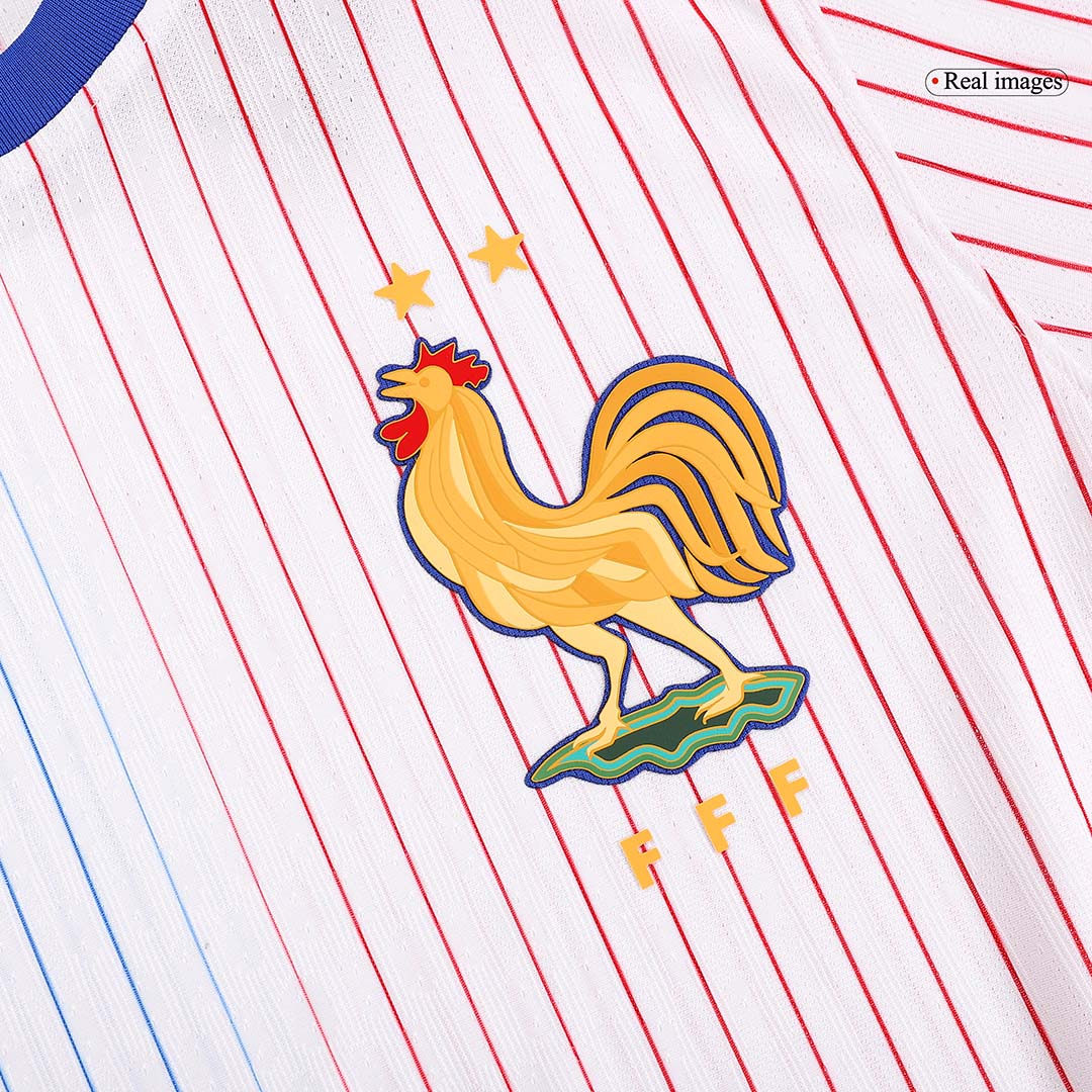 France Player Version Away Jersey EURO 2024 - Soccerfana