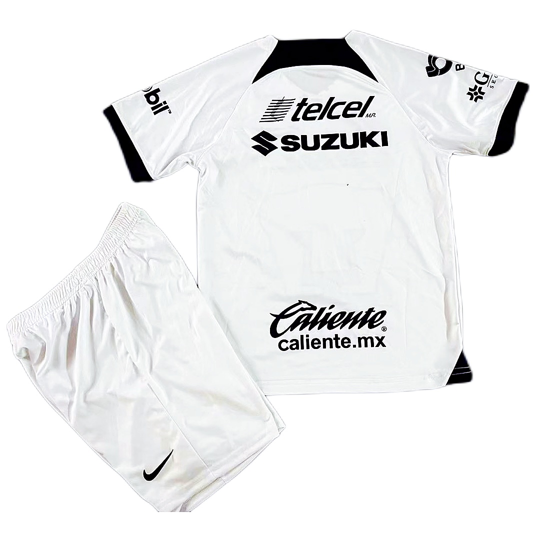 Kid's Pumas Home Jersey+Shorts 23/24 - Soccerfana