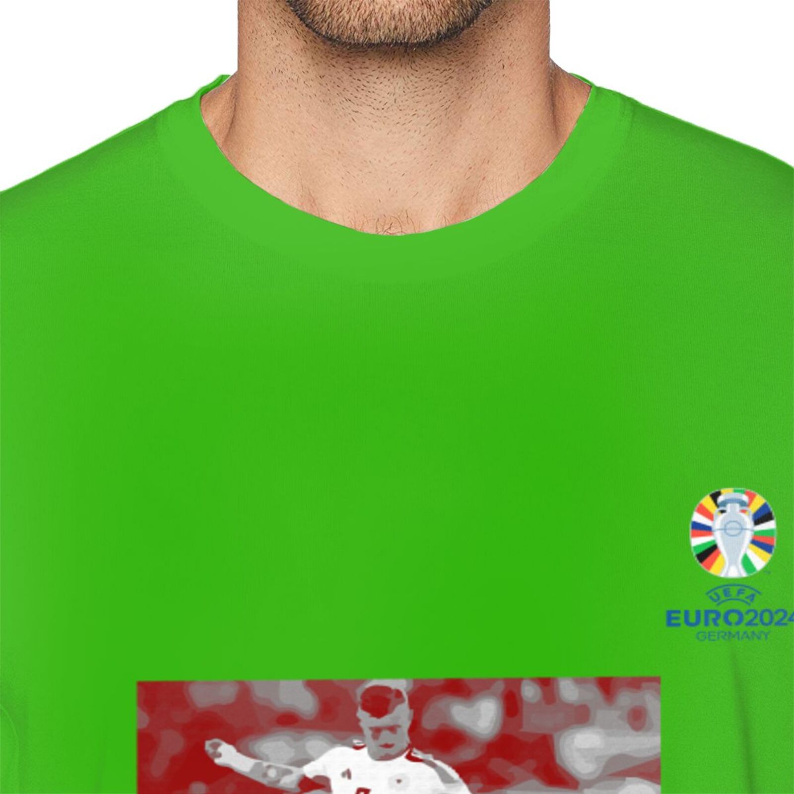 Men's Germany EURO 2024 Basic Short Sleeve T-Shirt BST1704 - Soccerfana