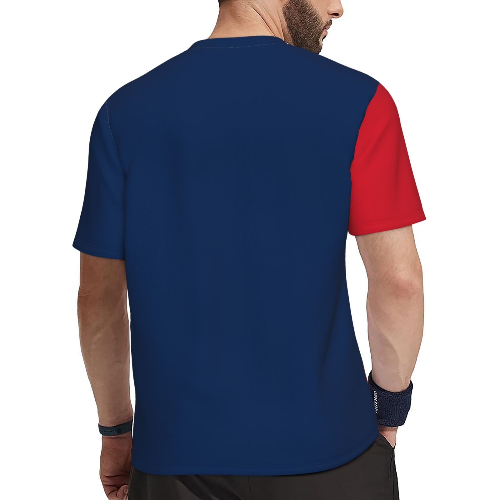 Men's France EURO 2024 Short Sleeved Mesh T-Shirt SMT1719 - Soccerfana