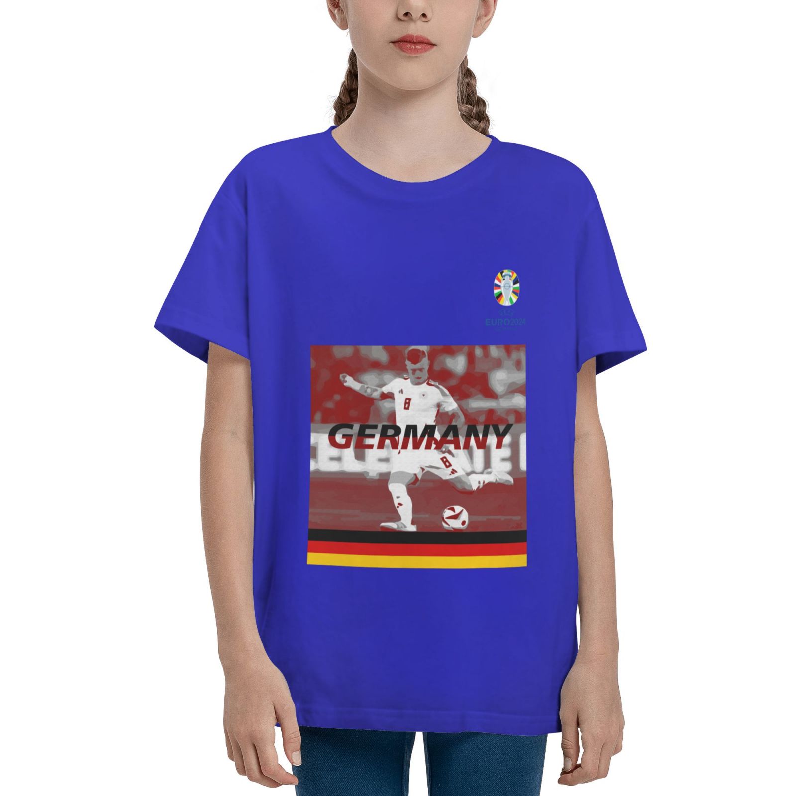Kid's Germany EURO 2024 Teenage T-shirt TET1710 - Soccerfana