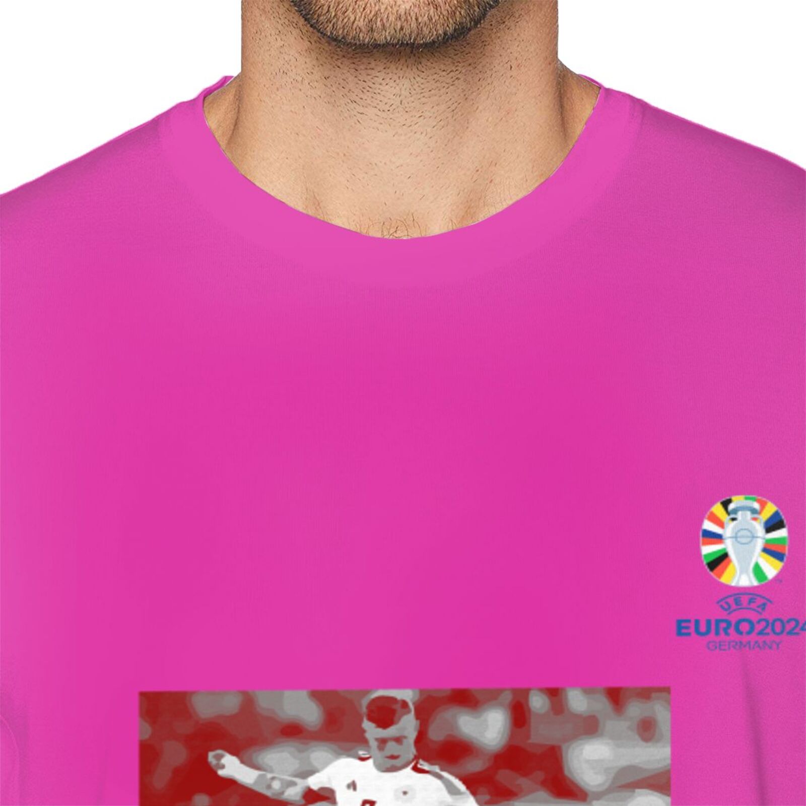 Men's Germany EURO 2024 Basic Short Sleeve T-Shirt BST1704 - Soccerfana