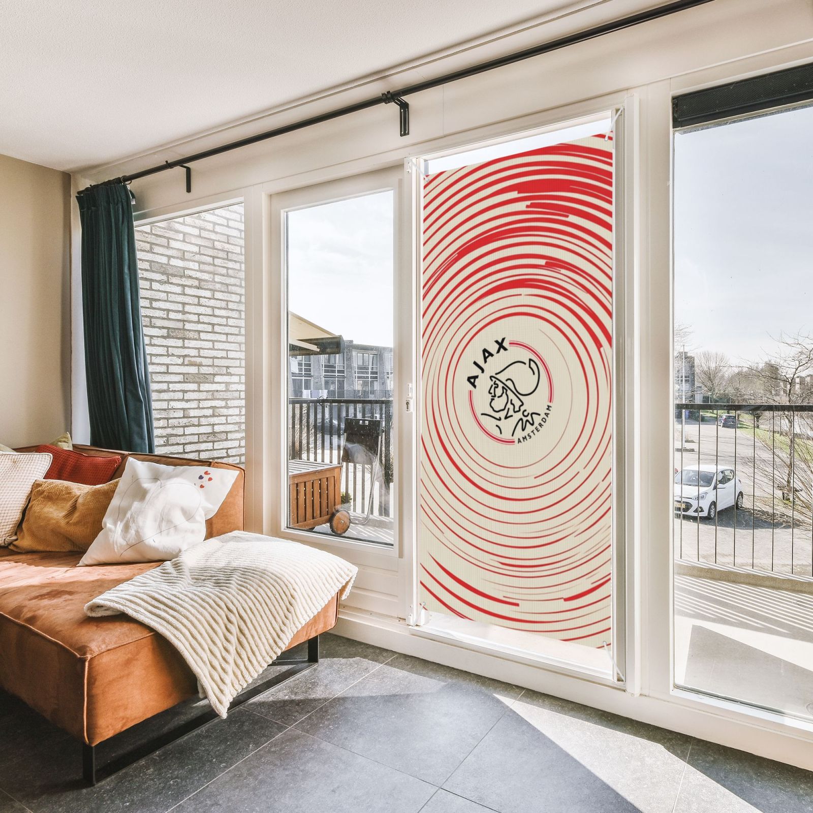 AJAX Door Cover Decorated Banner DCB2811 - Soccerfana