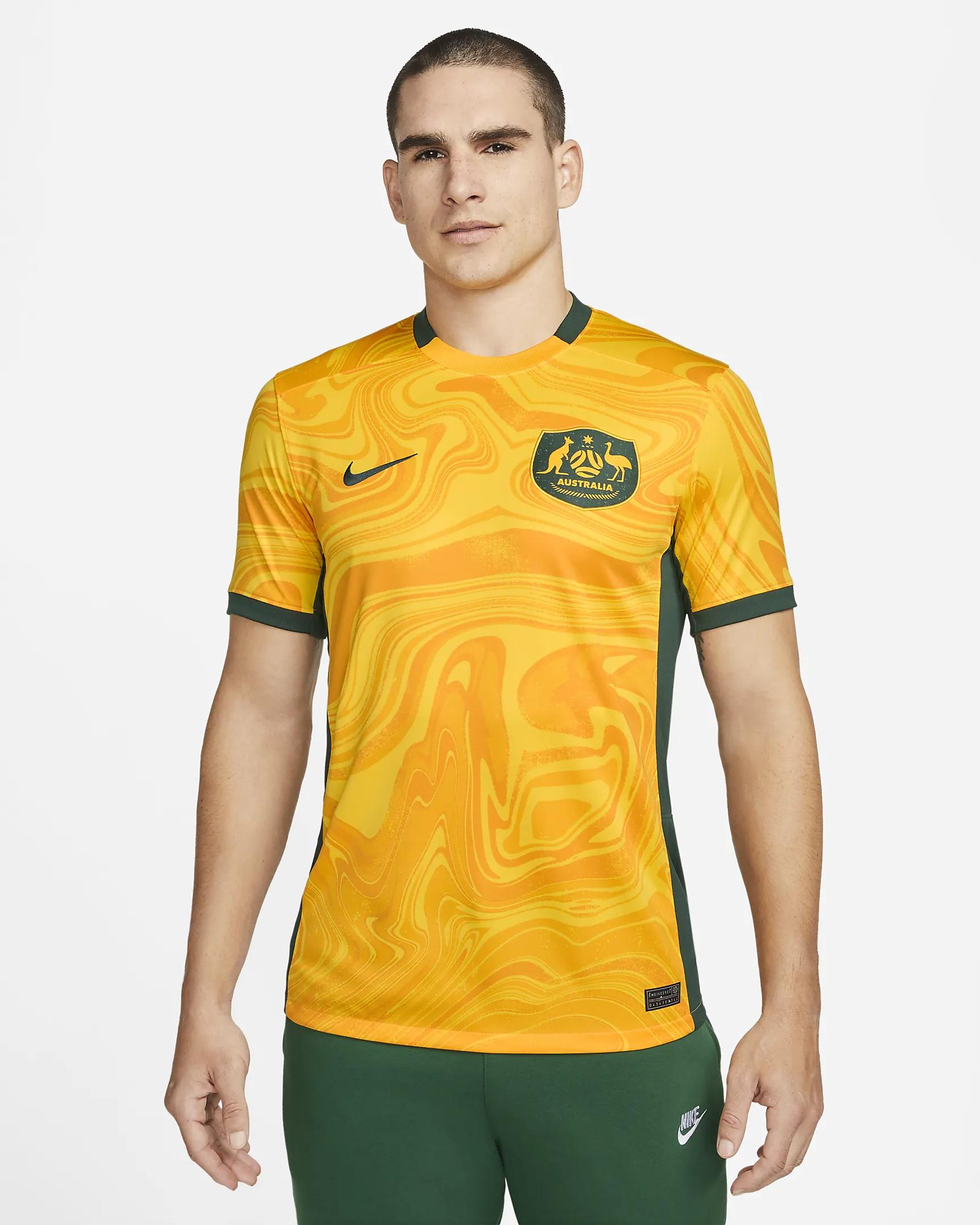 Australia Home Jersey 23/24 - Soccerfana