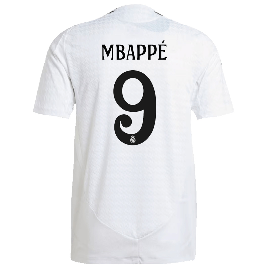 Kylian Mbappe #9 Real Madrid Home Jersey Player Version 2024/25 - Soccerfana