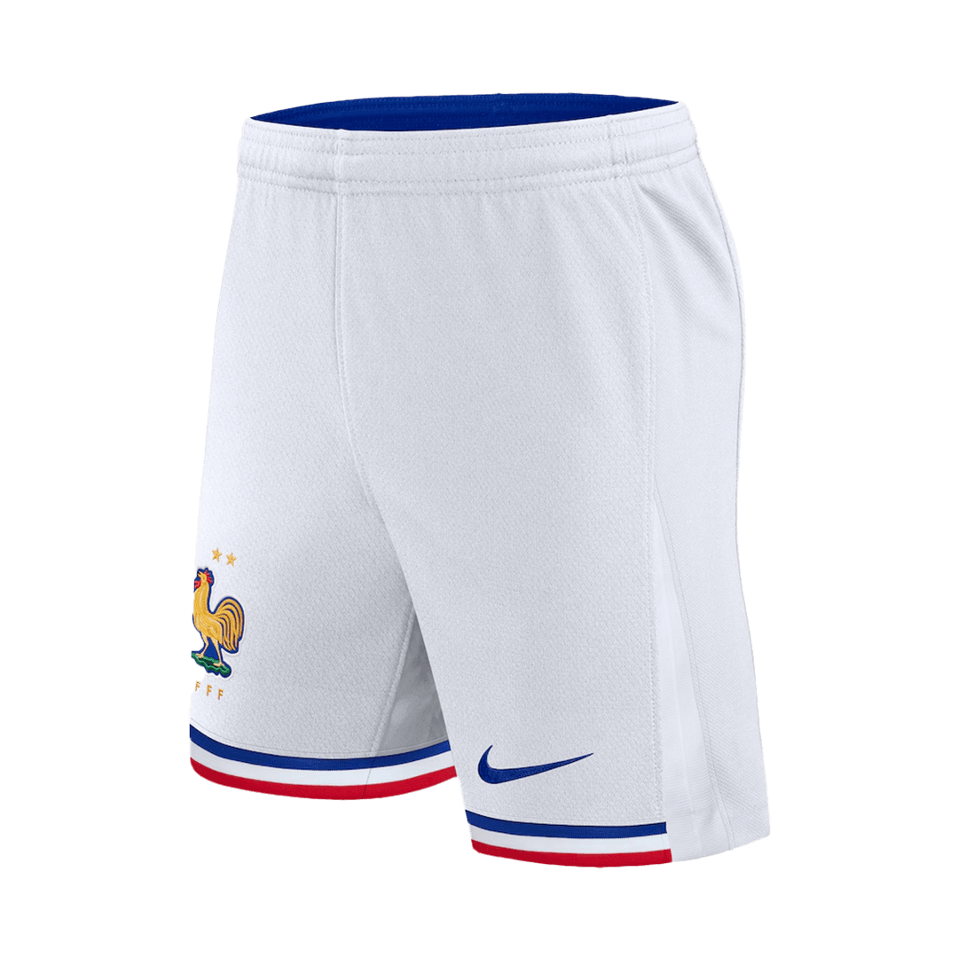 France Home Shorts EURO 2024 - Soccerfana