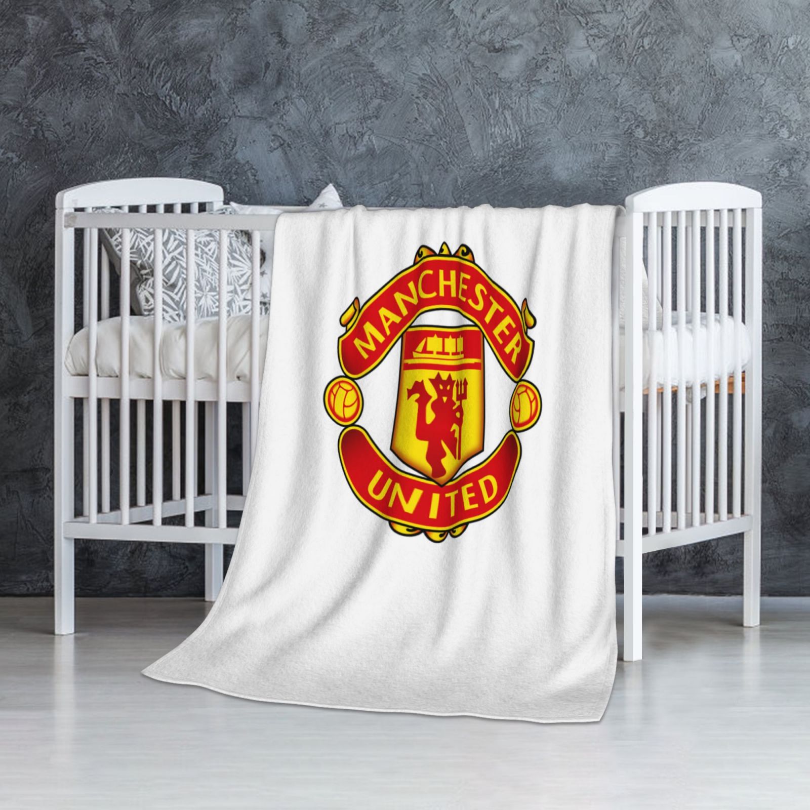 Manchester United Flannel Blanket FLB1595 - Soccerfana