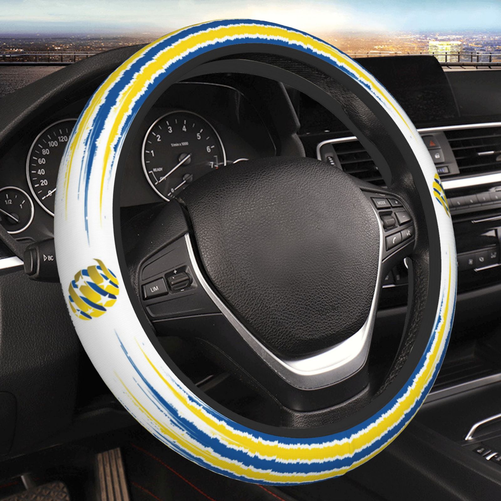 Australia Steering Wheel Cover ESW2468 - Soccerfana