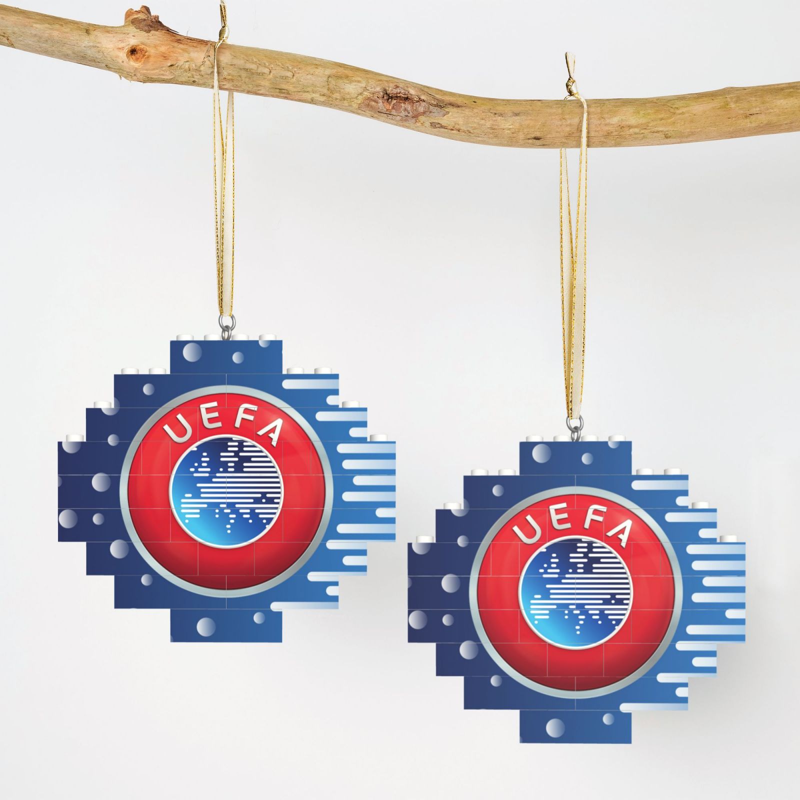 UEFA Building Block Puzzle Ornament BBP2097 - Soccerfana