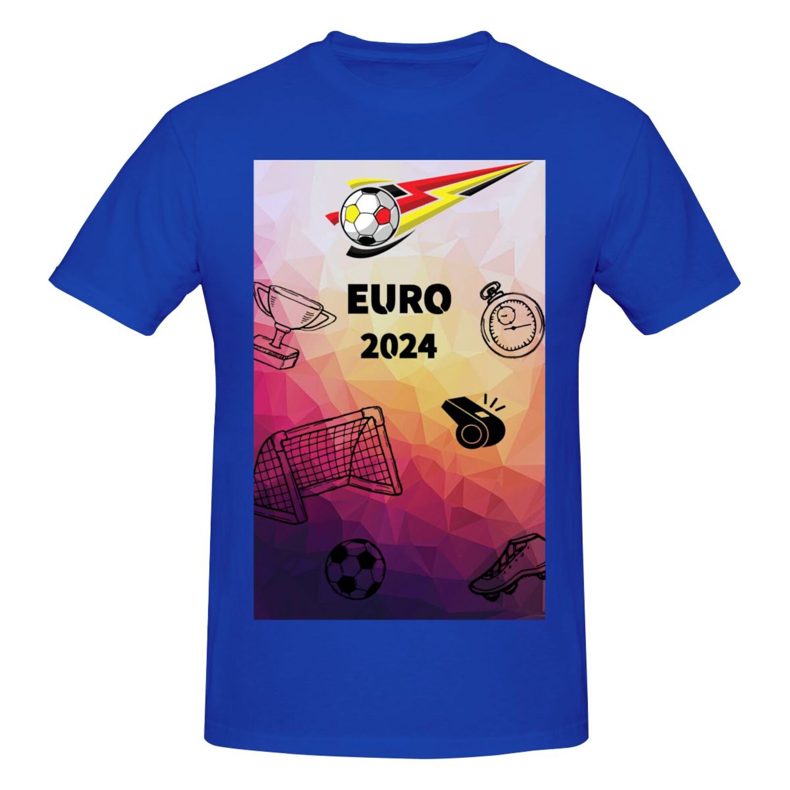 Men's Germany EURO 2024 Basic Short Sleeve T-Shirt BST1771 - Soccerfana