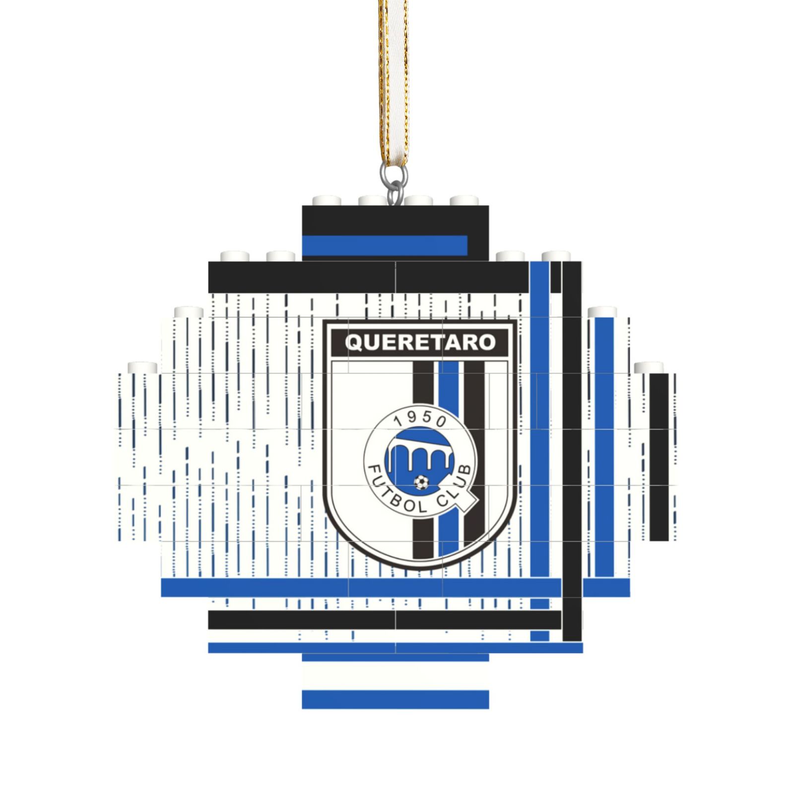Queretaro Building Block Puzzle Ornament BBP2183 - Soccerfana