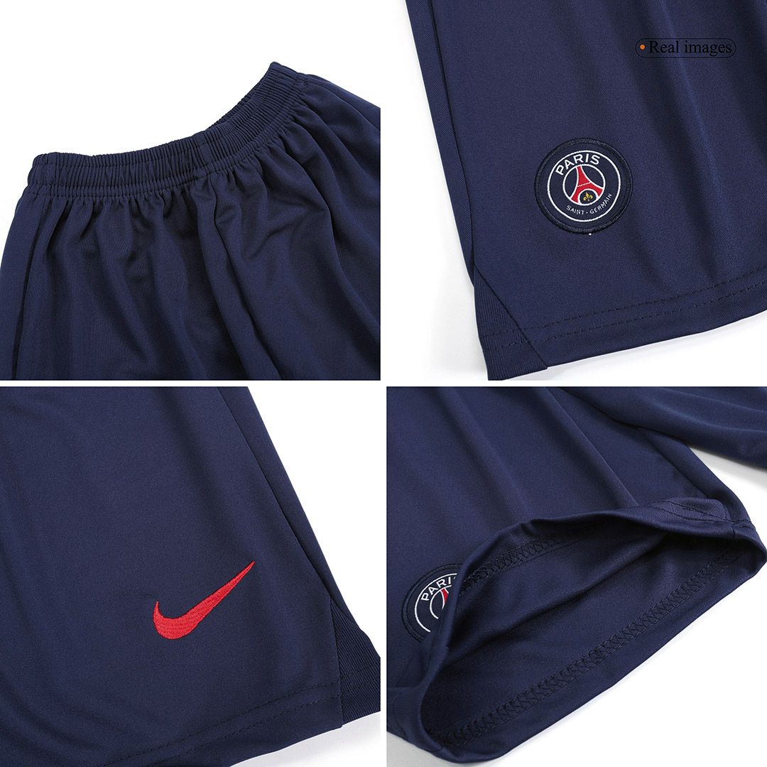 Kid's Paris Saint-Germain Home Jersey+Shorts 23/24 - Soccerfana