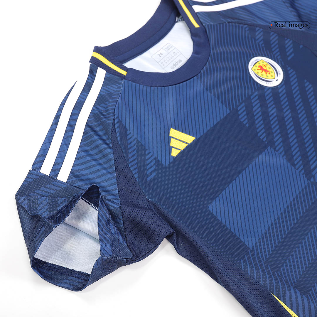 Kid's Scotland Home Jersey+Shorts EURO 2024 - Soccerfana