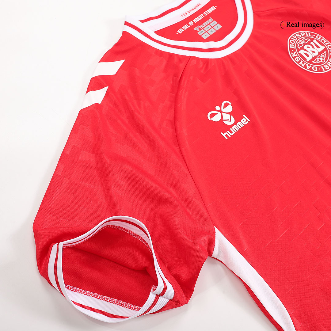 Denmark Home Jersey EURO 2024 - Soccerfana